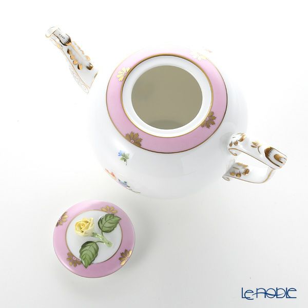 ヘレンド ローズチューリップ ピンク RTFP 20606-0-09 ティーポット（ローズ） 800ml