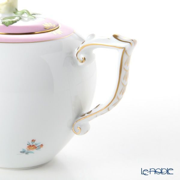 ヘレンド ローズチューリップ ピンク RTFP 20606-0-09 ティーポット（ローズ） 800ml