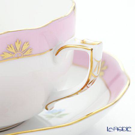 ヘレンド ローズチューリップ ピンク RTFP 20724-0-00 ティーカップ＆ソーサー 200ml