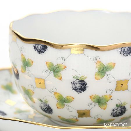 ヘレンド ラズベリーコンポジション RLT 00724-0-00／724 ティーカップ＆ソーサー 200ml