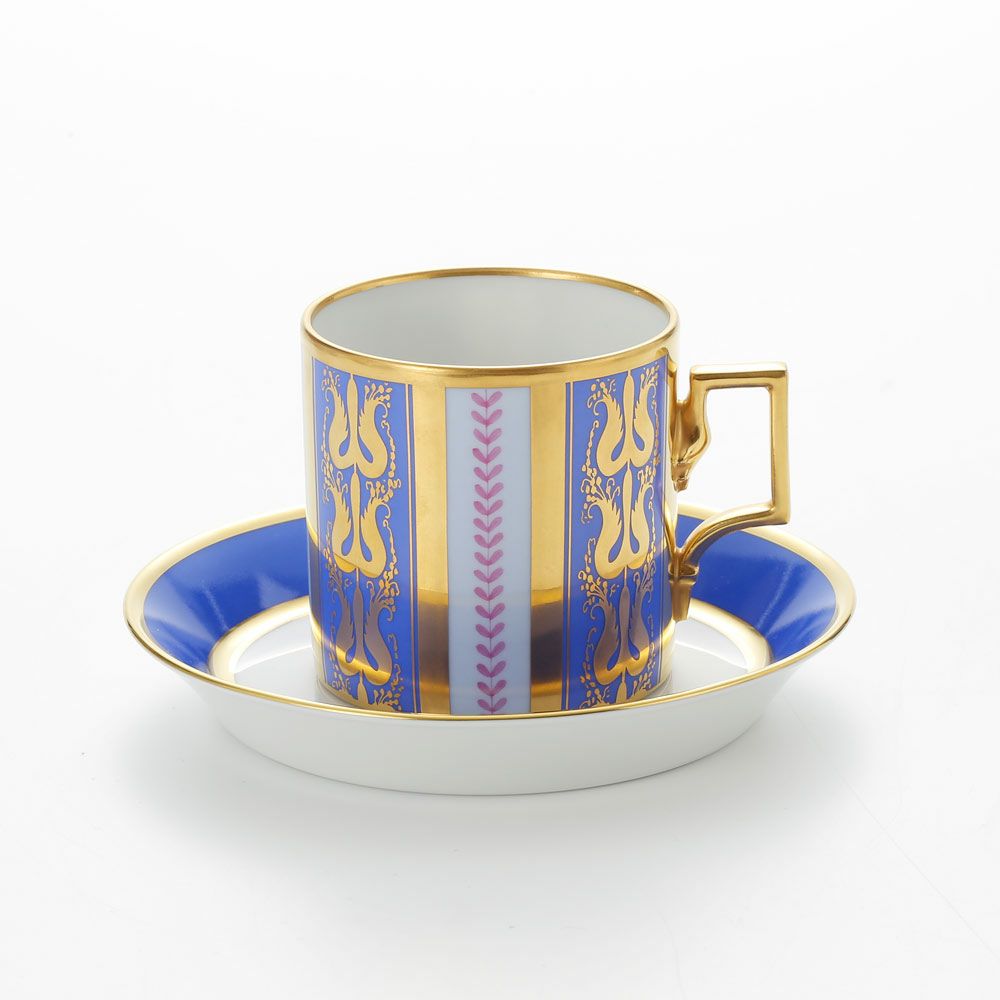 アウガルテン（AUGARTEN） マリーアントワネット（6743E） コーヒーカップ＆ソーサー（098）