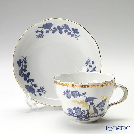 マイセン（Meissen） インドの鳥と金の竹 570110／00582 コーヒーカップ＆ソーサー 200ml