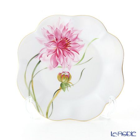 ヘレンド ダリア DAHLIA1 04745-0-00 プレート 19cm（ピンク）