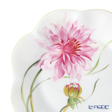 ヘレンド ダリア DAHLIA1 04745-0-00 プレート 19cm（ピンク）