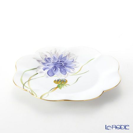 ヘレンド ダリア DAHLIA2 04745-0-00 プレート 19cm（ブルー）