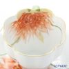 ヘレンド ダリア DAHLIA3 04740-0-00 ティーカップ＆ソーサー 200ml（オレンジ）