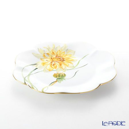 ヘレンド ダリア DAHLIA4 04745-0-00 プレート 19cm（イエロー）