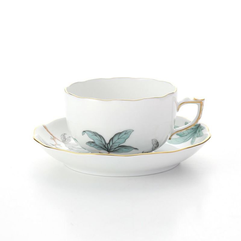 ヘレンド フォレ ヴィクトリア FORETGD1 20724-0-00 ティーカップ＆ソーサー 200ml