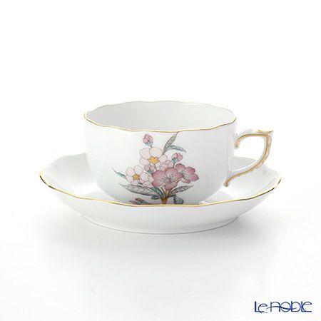 ヘレンド フォレ ヴィクトリア FORVICT3 20724-0-00 ティーカップ＆ソーサー 200ml