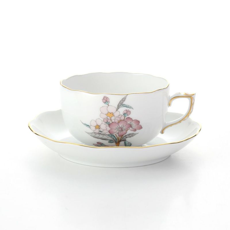 ヘレンド フォレ ヴィクトリア FORVICT3 20724-0-00 ティーカップ＆ソーサー 200ml