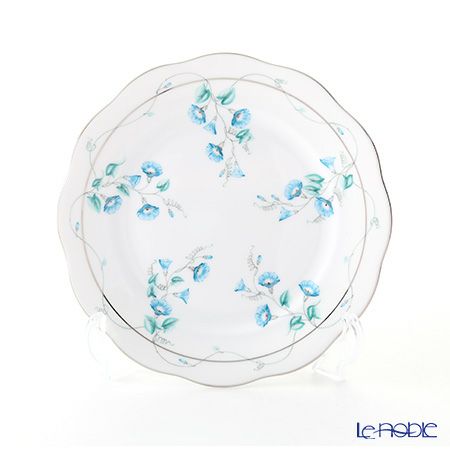 ヘレンド モーニンググローリー プラチナ 20517-0-00 プレート 19cm