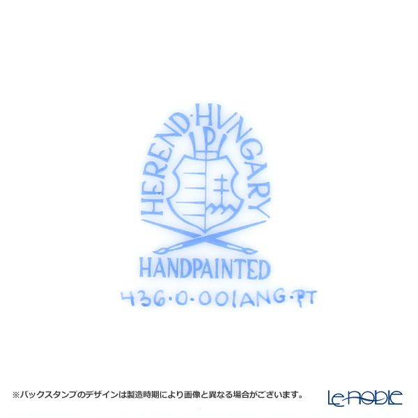 ヘレンド アポニーブラックプラチナ 00436-0-00 サンドイッチトレイ 36cm