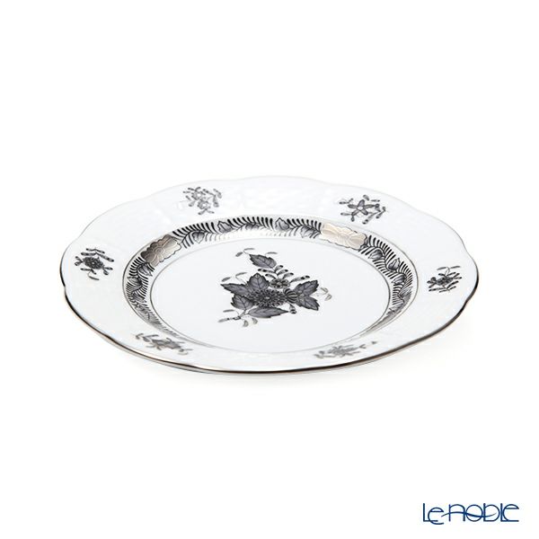 ヘレンド アポニーブラックプラチナ ANG-PT 00512-0-00 プレート 12.5cm