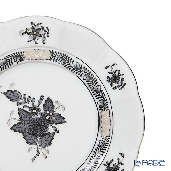 ヘレンド アポニーブラックプラチナ ANG-PT 00512-0-00 プレート 12.5cm