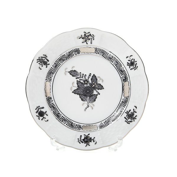 ヘレンド アポニーブラックプラチナ ANG-PT 00512-0-00 プレート 12.5cm