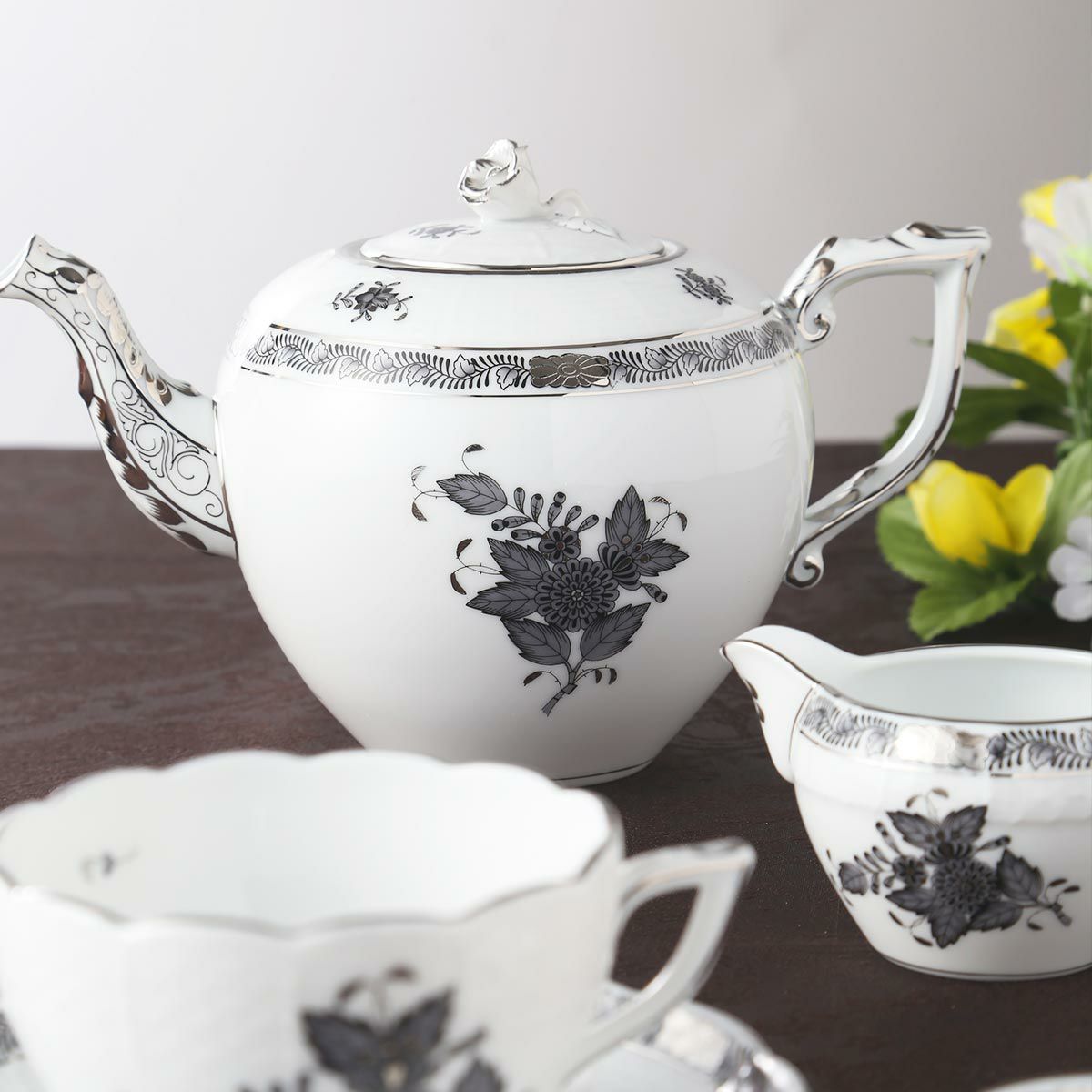 ヘレンド アポニーブラックプラチナ 00649-0-00 クリーマー 100ml