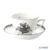 ヘレンド アポニーブラックプラチナ 00730-0-00 ティーカップ＆ソーサー（兼用） 200ml