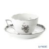 ヘレンド アポニーブラックプラチナ 00730-0-00 ティーカップ＆ソーサー（兼用） 200ml