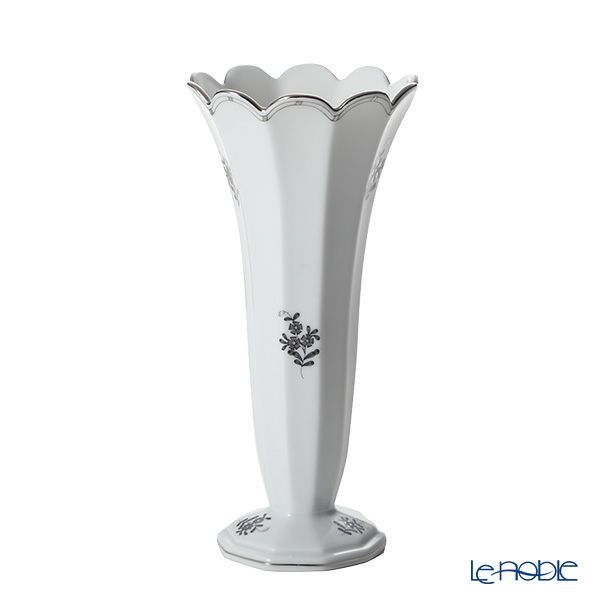 ヘレンド アポニーブラック プラチナ ANG-PT ベース 22cm 07075-0-00