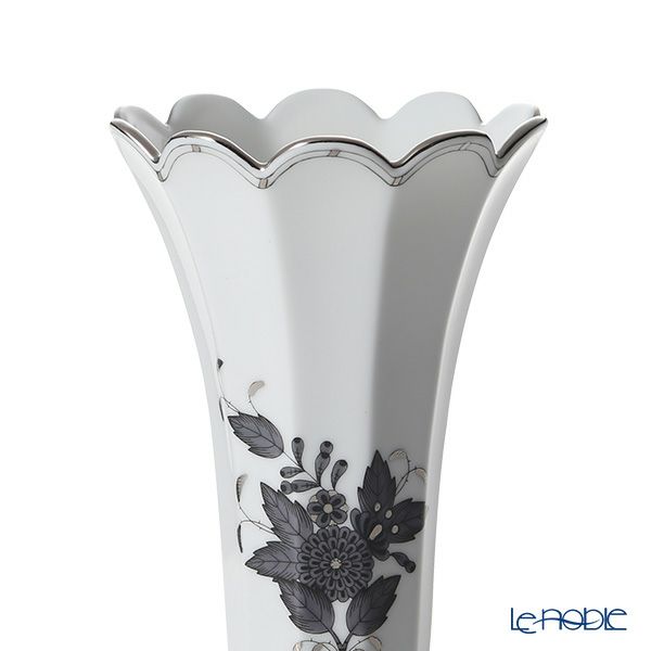 ヘレンド アポニーブラック プラチナ ANG-PT ベース 22cm 07075-0-00