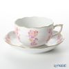 ヘレンド FKT-1 00724-0-00 ティーカップ＆ソーサー（ピンク） 200ml