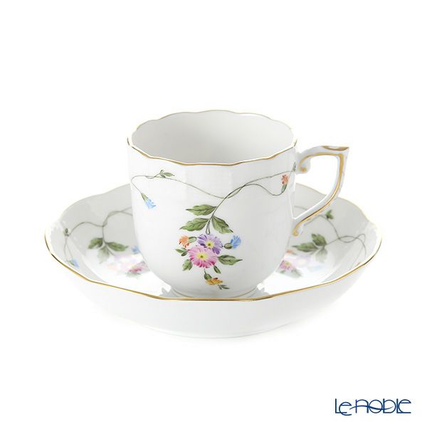 ヘレンド イモラ多彩 IAVT 00707-0-00 モカカップ＆ソーサー 150ml