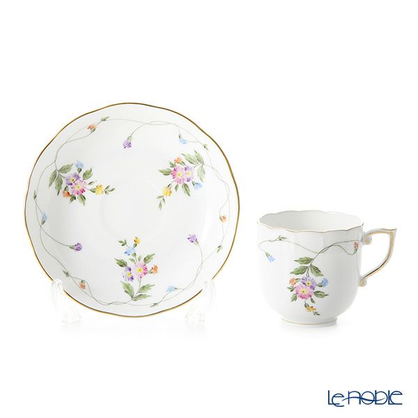 ヘレンド イモラ多彩 IAVT 00707-0-00 モカカップ＆ソーサー 150ml