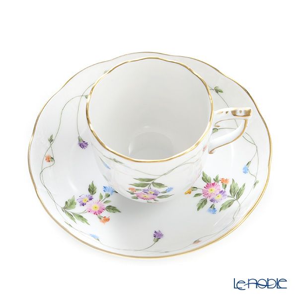 ヘレンド イモラ多彩 IAVT 00707-0-00 モカカップ＆ソーサー 150ml