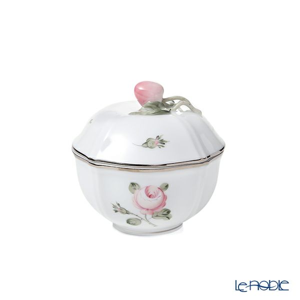 ヘレンド ウィーンのバラ プラチナ VGR-PT 小物入れ（チェリー） 04246-0-67