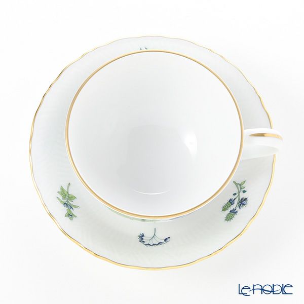 ヘレンド ハーブガーデン（イングレース） ティーカップ＆ソーサー 215ml