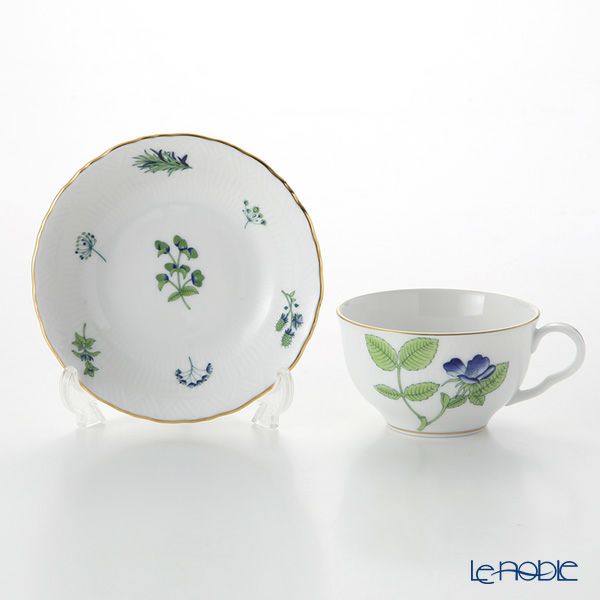 ヘレンド ハーブガーデン（イングレース） ティーカップ＆ソーサー 215ml