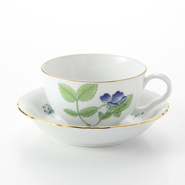 ヘレンド ハーブガーデン（イングレース） ティーカップ＆ソーサー 215ml