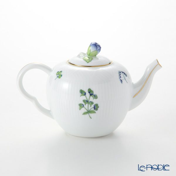 ヘレンド ハーブガーデン（イングレース） ティーポット（ローズ） 425ml