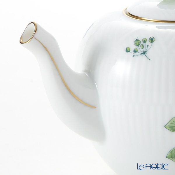 ヘレンド ハーブガーデン（イングレース） ティーポット（ローズ） 425ml