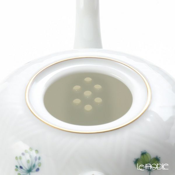 ヘレンド ハーブガーデン（イングレース） ティーポット（ローズ） 425ml