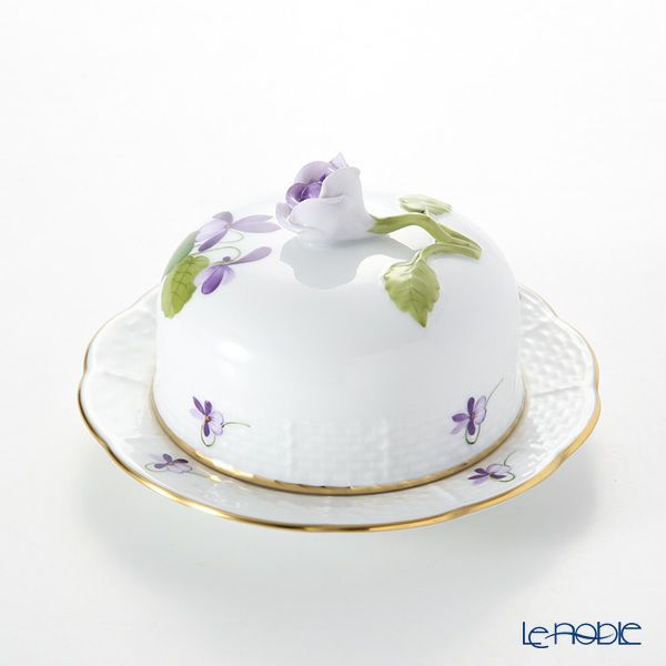 ヘレンド バイオレット（ゴールド） VIOLET 00394-0-09 プチブーリエ 12.5cm