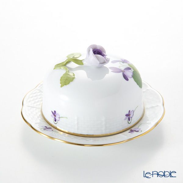 ヘレンド バイオレット（ゴールド） VIOLET 00394-0-09 プチブーリエ 12.5cm