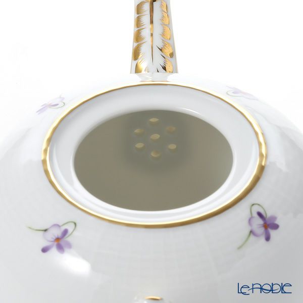 ヘレンド バイオレット（ゴールド） VIOLET 00606-0-09 ティーポット ローズ 800ml