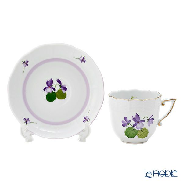 ヘレンド バイオレット（ゴールド） VIOLET 00706-0-00 コーヒーカップ＆ソーサー 160ml