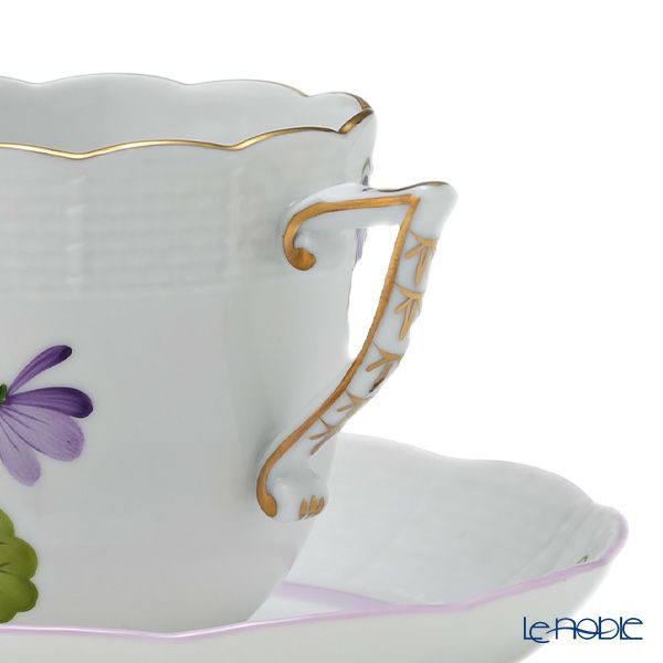 ヘレンド バイオレット（ゴールド） VIOLET 00706-0-00 コーヒーカップ＆ソーサー 160ml