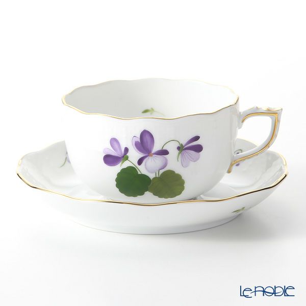 ヘレンド バイオレット（ゴールド） VIOLET 00724-0-00 ティーカップ＆ソーサー 200ml