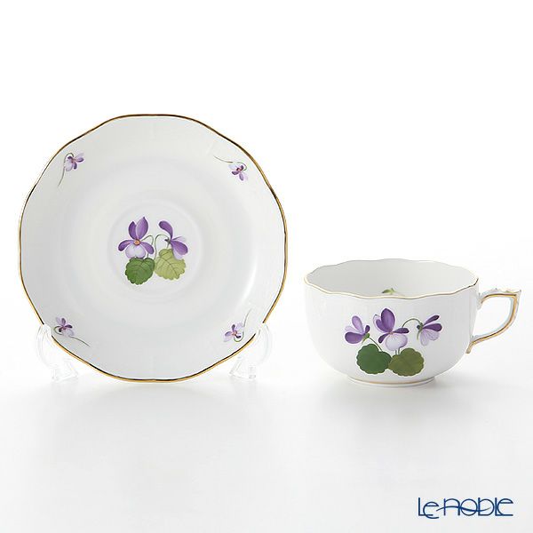 ヘレンド バイオレット（ゴールド） VIOLET 00724-0-00 ティーカップ＆ソーサー 200ml