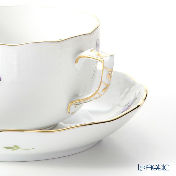 ヘレンド バイオレット（ゴールド） VIOLET 00724-0-00 ティーカップ＆ソーサー 200ml