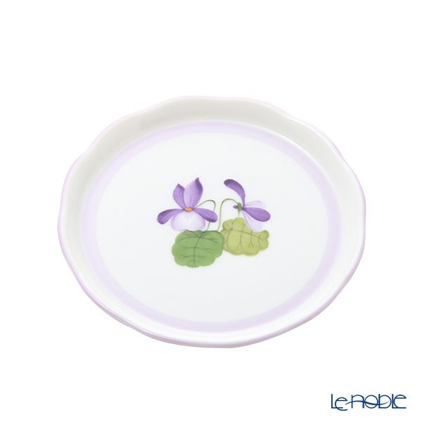 ヘレンド バイオレット（ライラック） VIOLETL 00341-0-00 コースター10cm