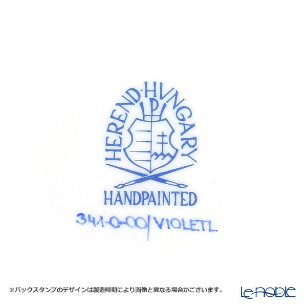 ヘレンド バイオレット（ライラック） VIOLETL 00341-0-00 コースター10cm