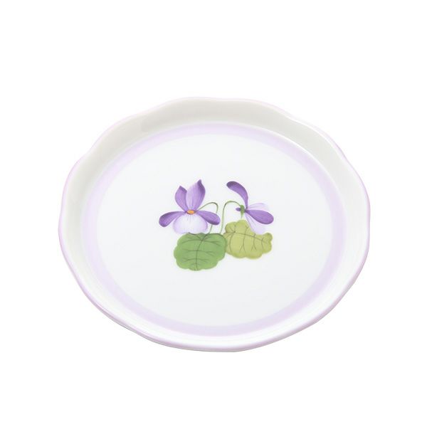 ヘレンド バイオレット（ライラック） VIOLETL 00341-0-00 コースター10cm