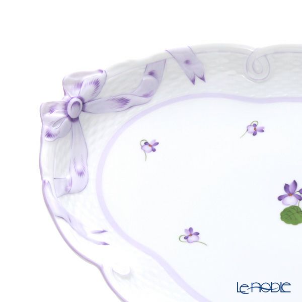 ヘレンド バイオレット（ライラック） VIOLETL 00400-0-00 パーティートレイ 38cm