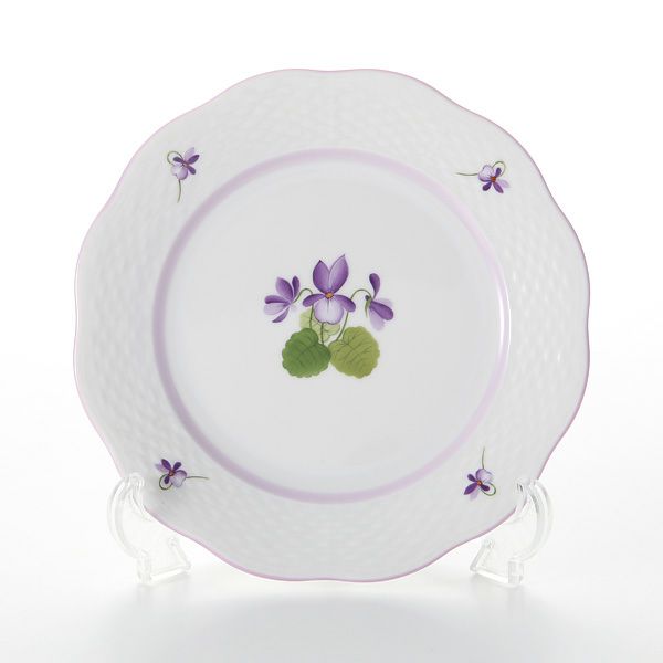 ヘレンド バイオレット（ライラック） VIOLETL 00517-0-00 プレート 19cm