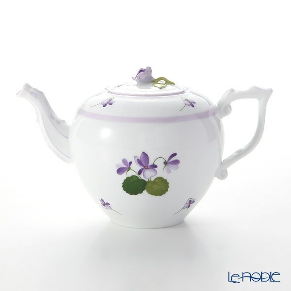 ヘレンド バイオレット（ライラック） VIOLETL 00606-0-09 ティーポット ローズ 800ml