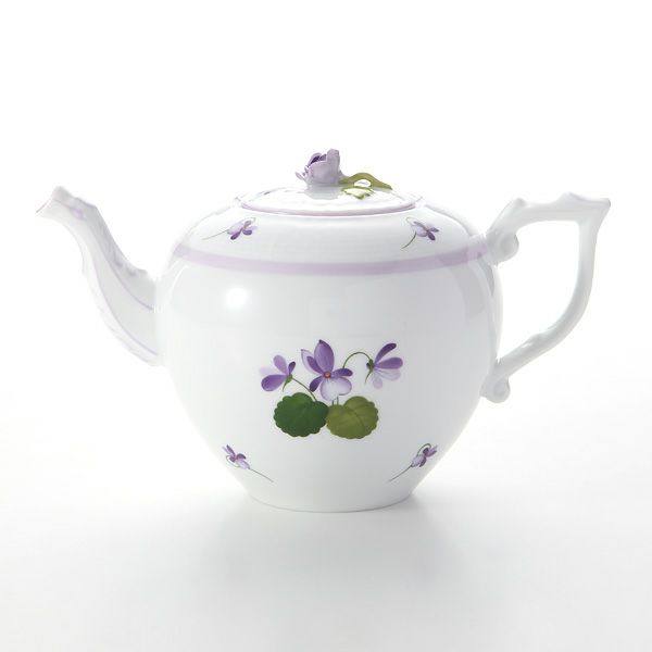 ヘレンド バイオレット（ライラック） VIOLETL 00606-0-09 ティーポット ローズ 800ml